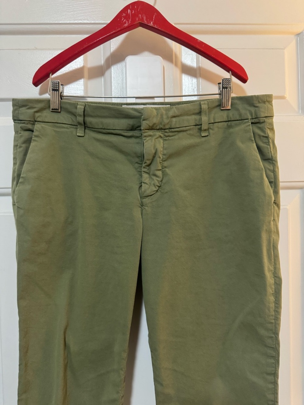 Frank & Eileen WICKLOW The Italian Chino Gree Size 10 - Picture 3 of 7
